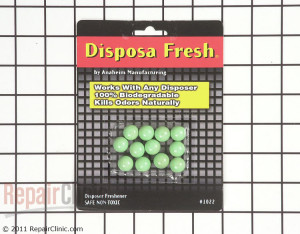 Garbage disposal cleaning pellets 00666036